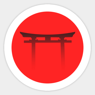 Torii Gate Sticker